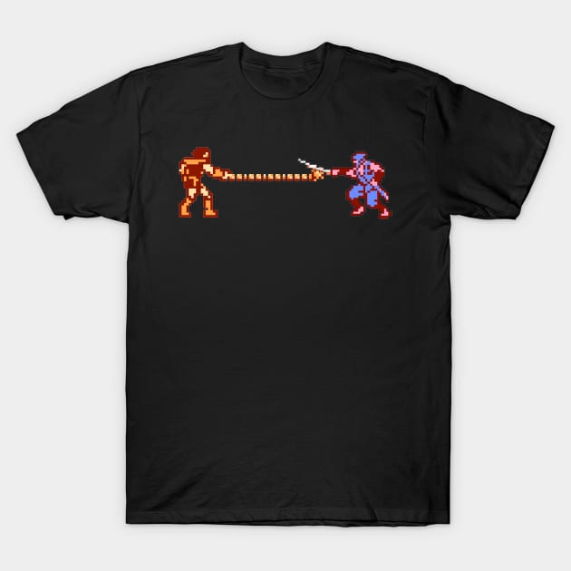 Simon vs Ryu T-Shirt by maersky